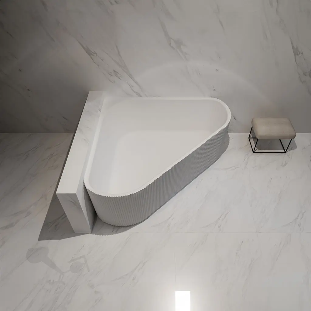 BL 7197 Bathtub Corner 150x150x58cm