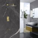 CM 365022 BG 2 Way Concealed Shower Set Gold