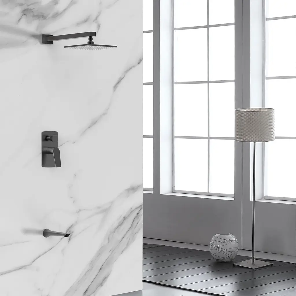 CM 365022 GM 2 Way Concealed Shower Set Gun Metal