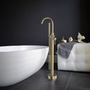 FM 361230 BG Floor Mounted Bathtub Mixer Gold