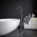 FM 361230 GM Floor Mounted Bathtub Mixer Gun Metal
