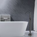 FM 361230 GM Floor Mounted Bathtub Mixer Gun Metal