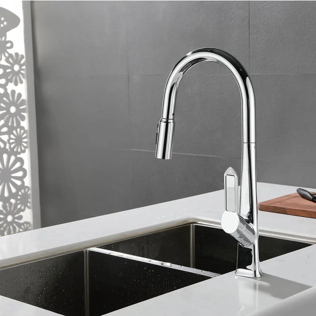 KM 3606201 CH Pull Out Kitchen Mixer