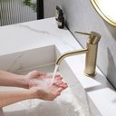 BM 366401 BG Basin Mixer Gold