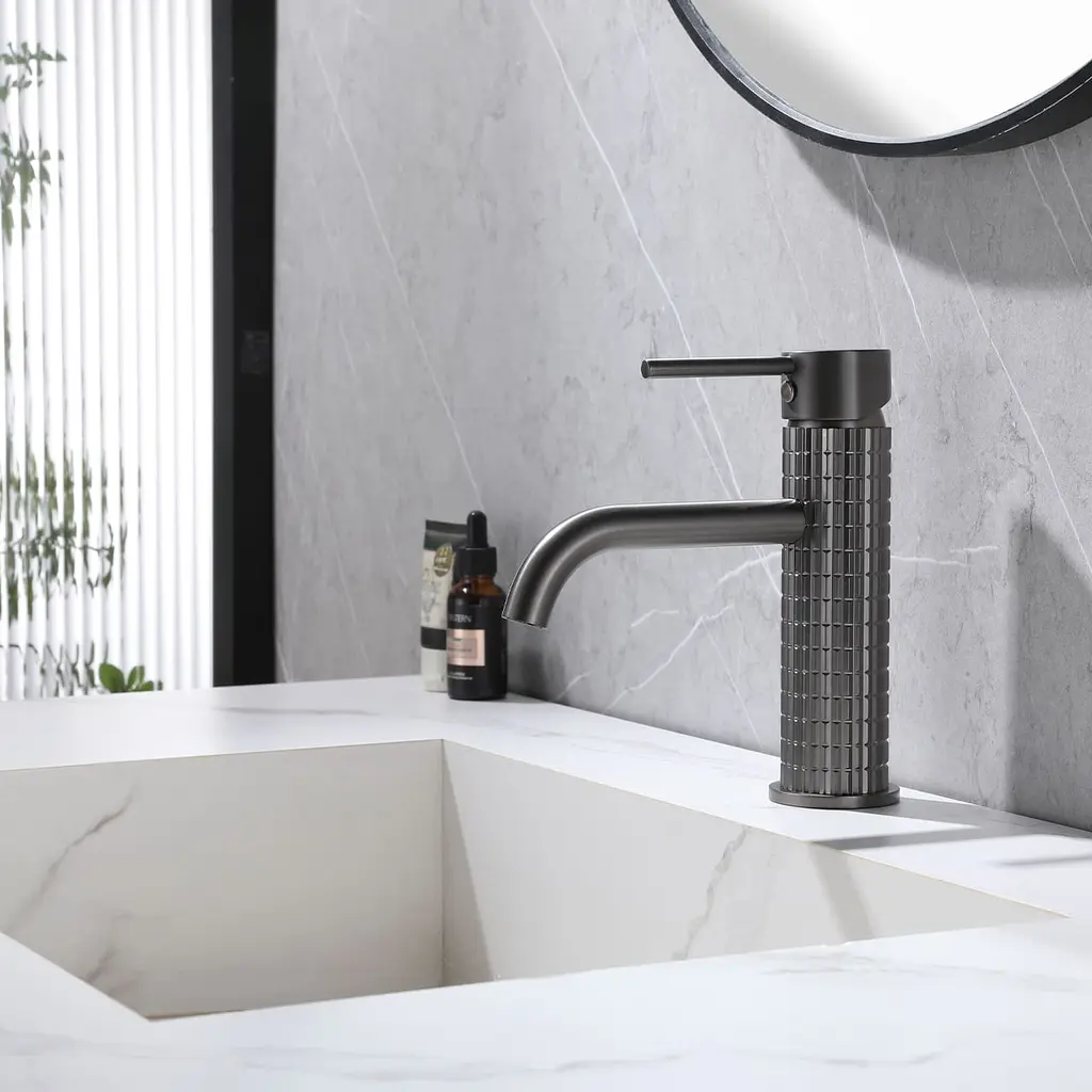 BM 366401 GM Basin Mixer Gun Metal