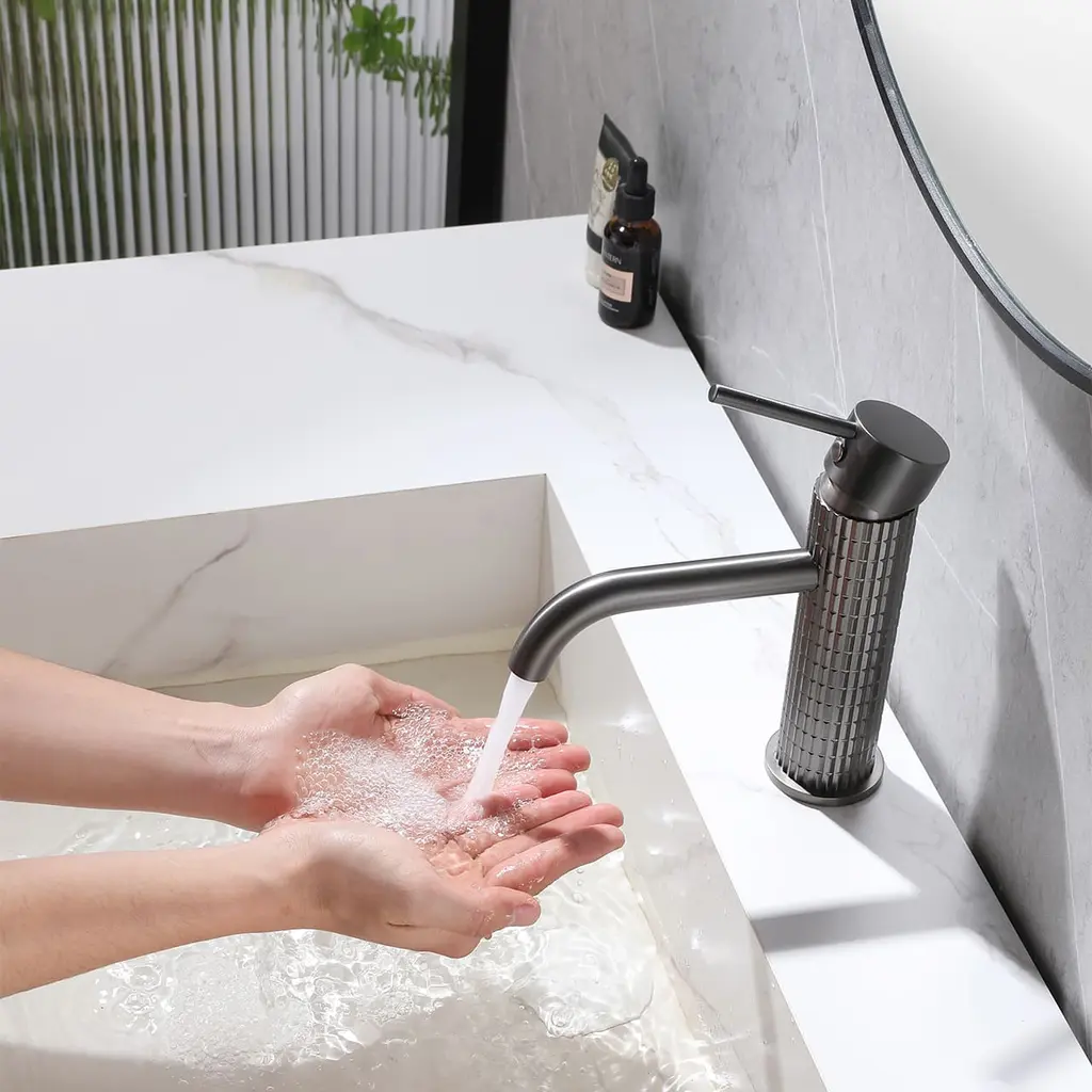 BM 366401 GM Basin Mixer Gun Metal