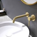BM 366428 BG Concealed Basin Mixer Gold