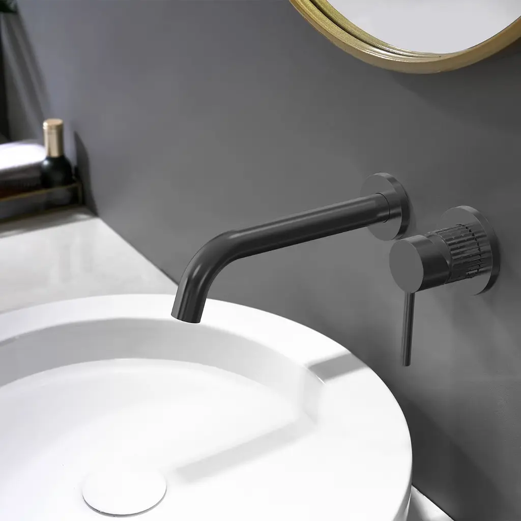 BM 366428 GM Concealed Basin Mixer Gun Metal