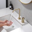 BM 366429 BG Basin Mixer Gold