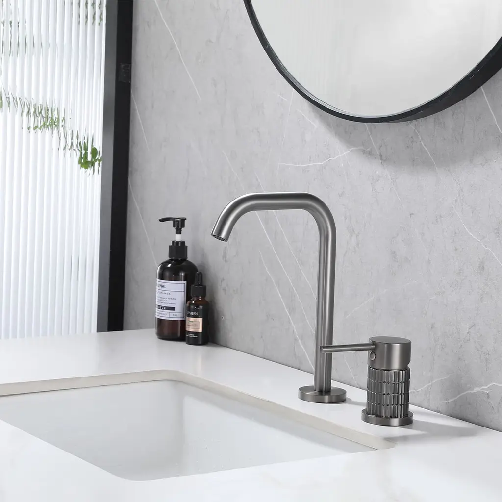 BM 366429 GM Basin Mixer Gun Metal