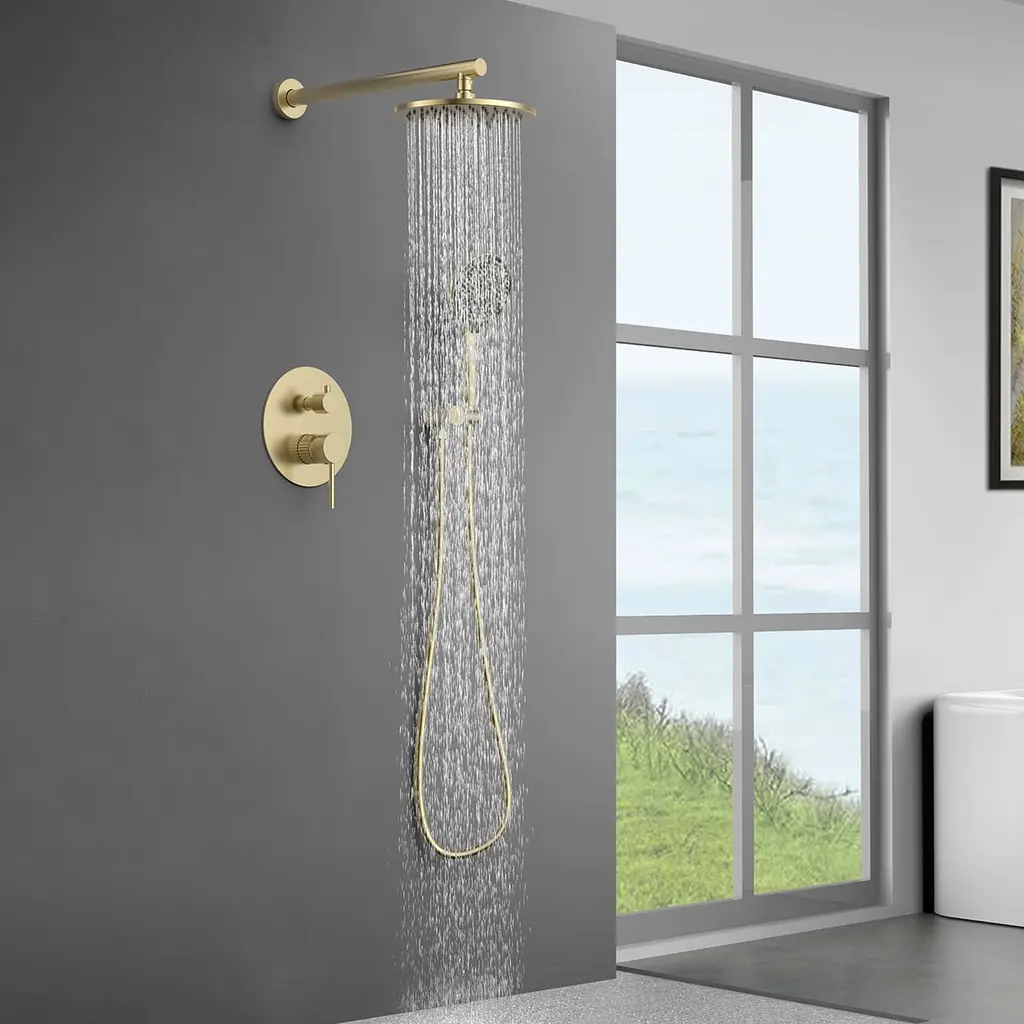 CM 366422 BG 2 Way Concealed Shower Set Gold