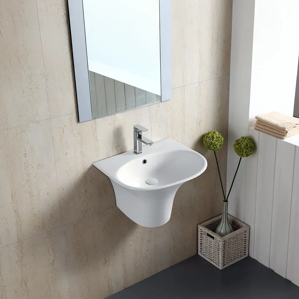 5100B Wall Hung Basin  57x47x39 cm