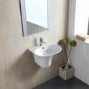 5100B Wall Hung Basin  57x47x39 cm
