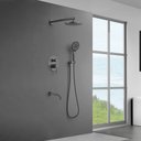 CM 366423 GM 3 Way Concealed Shower Set Gun Metal