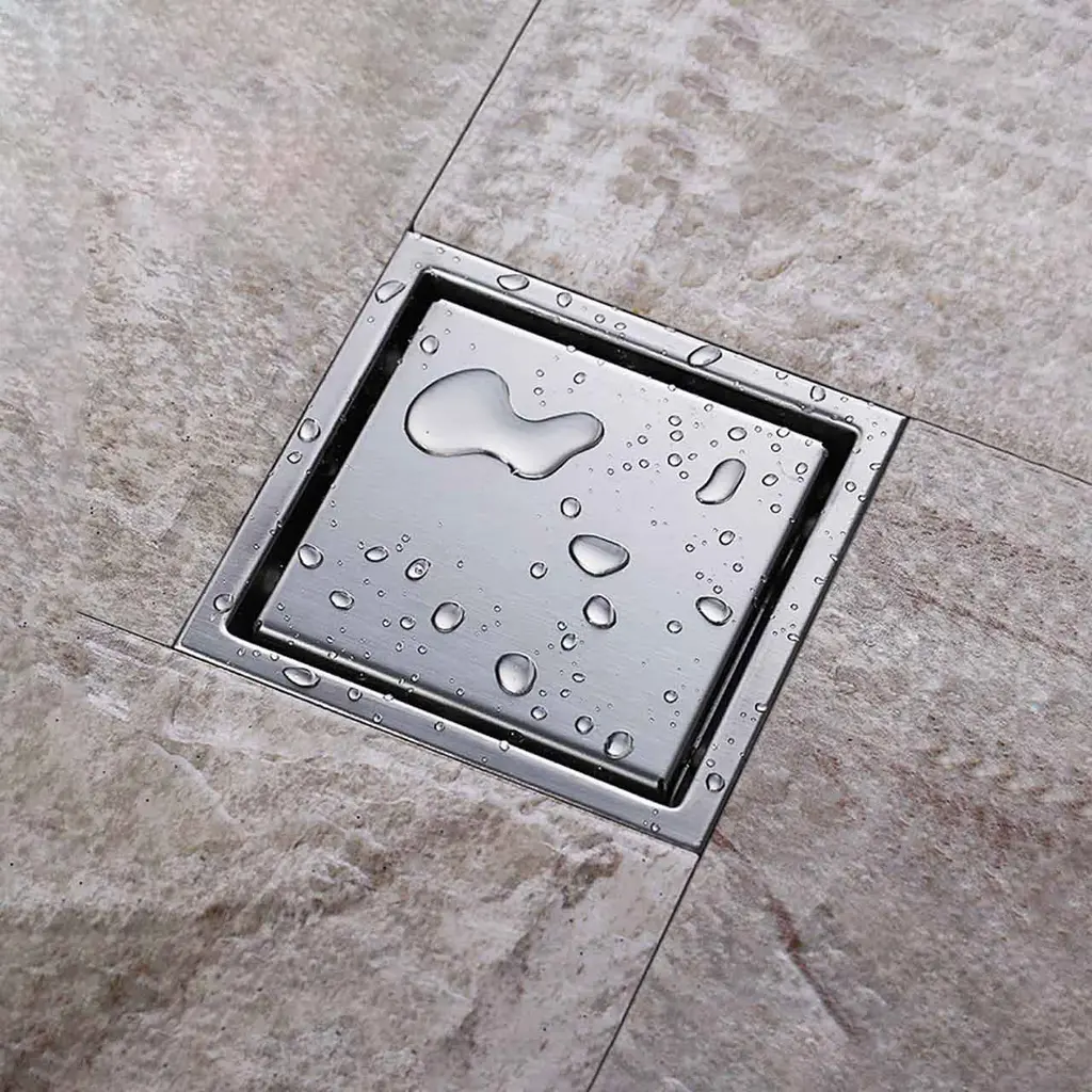 FD 7347079-316 Floor Drainer 15x15 SS316 4"