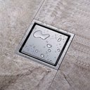 FD 7347079-316 Floor Drainer 15x15 SS316 4"