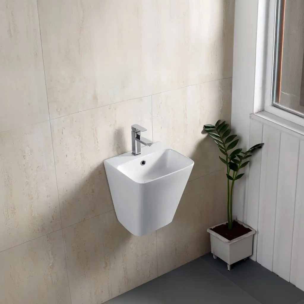 9580D Wall Hung Basin 39x35x42 cm (5800D)