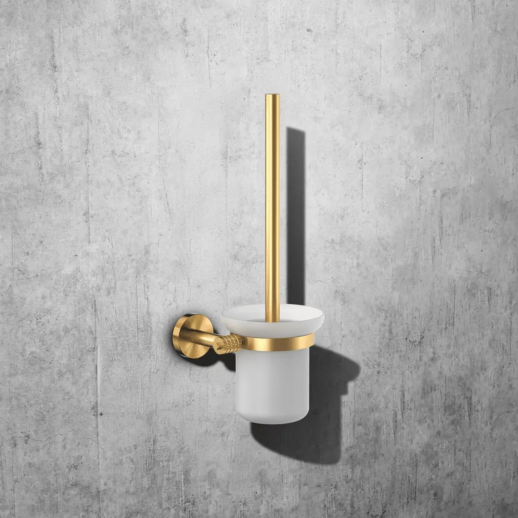 LP Series Toilet Brush Holder Brushed Gold TB932010