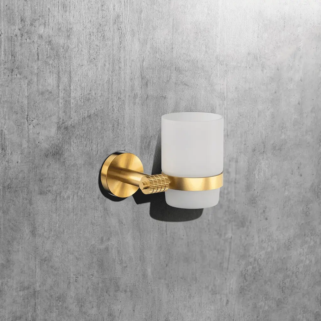 LP Series Tumbler Holder Brushed Gold TD932007