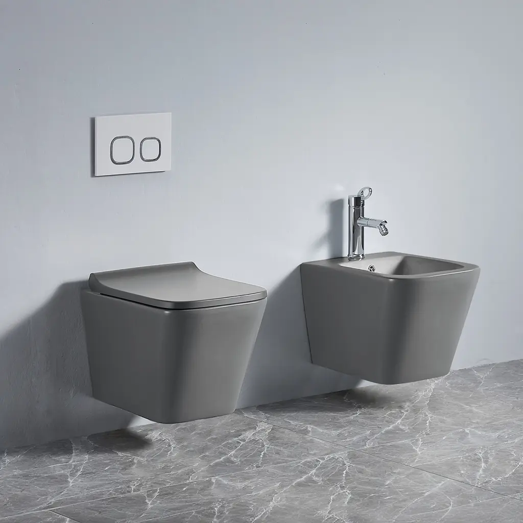 Wall Hung Toilet Grey BL 17052WT-UQ