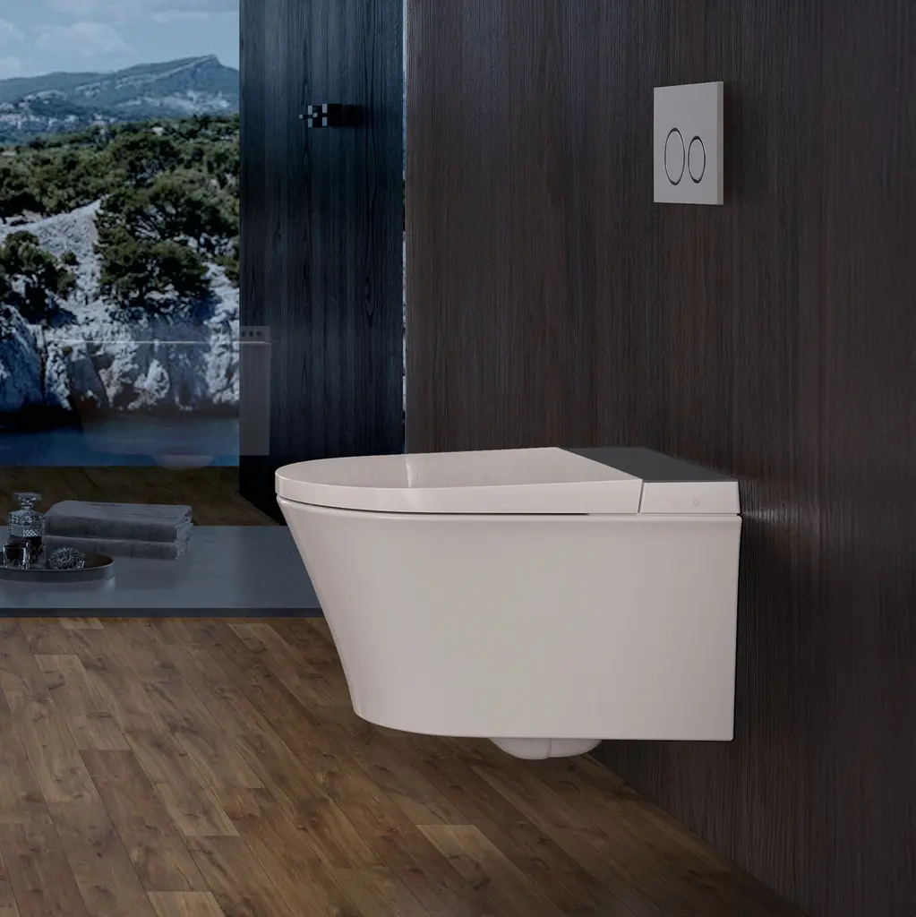 SWT-443664 Wall Hung Smart Toilet+Concealed Cistern