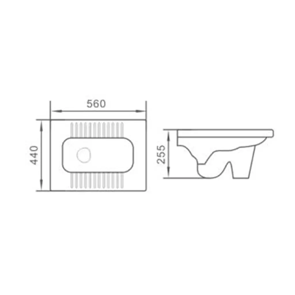 Squatting Pan BL-96787S