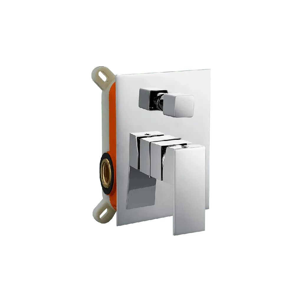 Concealed Shower Mixer 2 Way Square Chrome CM 731170 CH