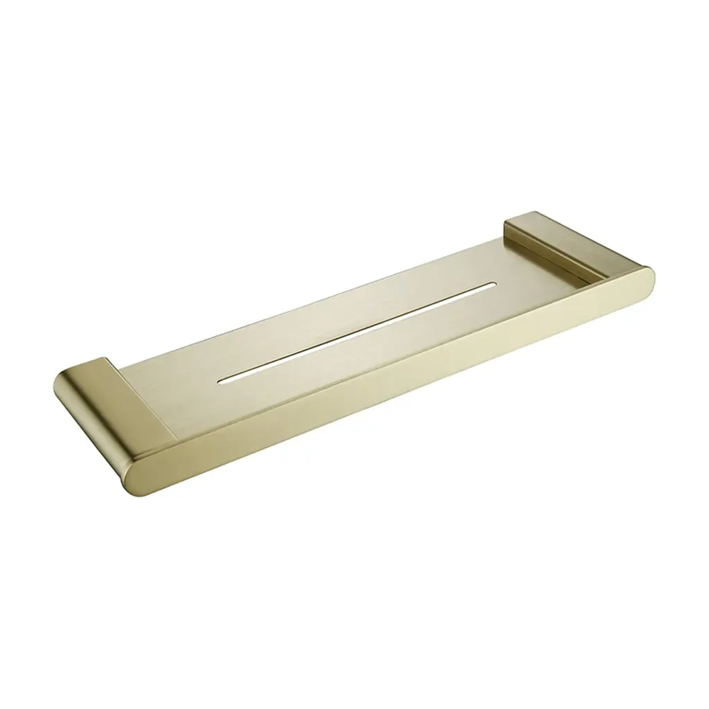Single Shelf Brushed Gold SUS-304 BA 2125 BG
