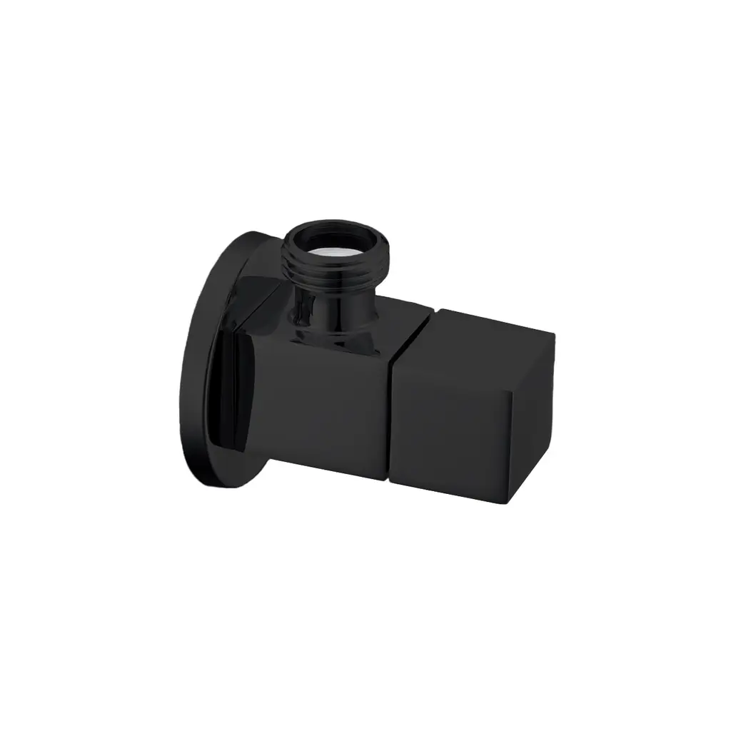 Angle Valve Square Black AV 7300101 DB