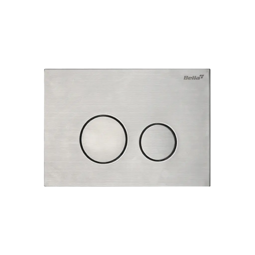 Dual Flush Actuator Plate Brushed Chrome SUS304 ASS 304118