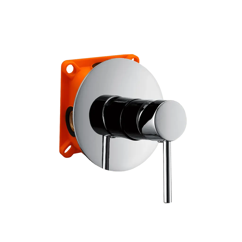 1 Way Concealed Shower Mixer Round Chrome CM 1360