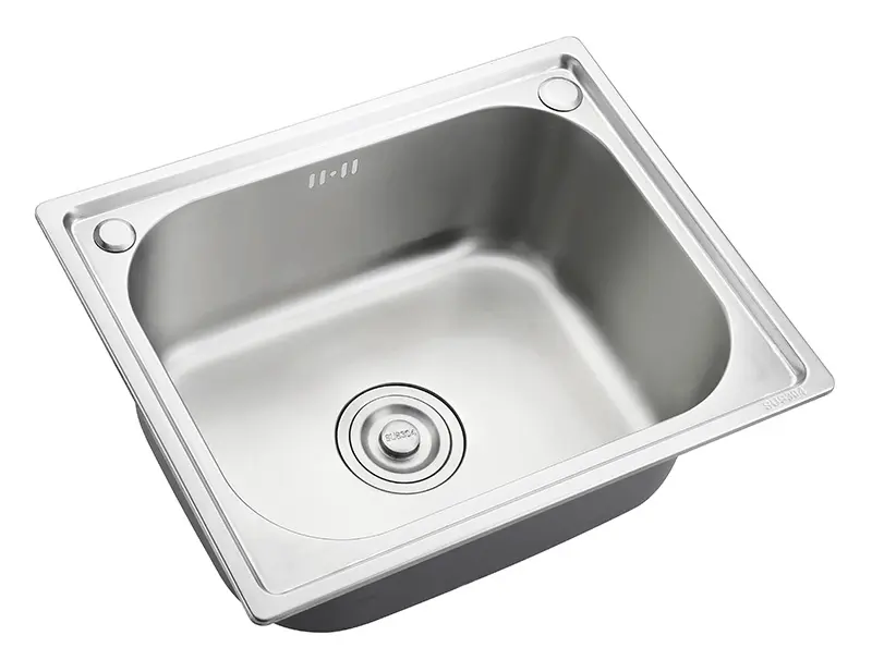 Single Bowl Kitchen Sink With Corner Mixer Hole KS 477601