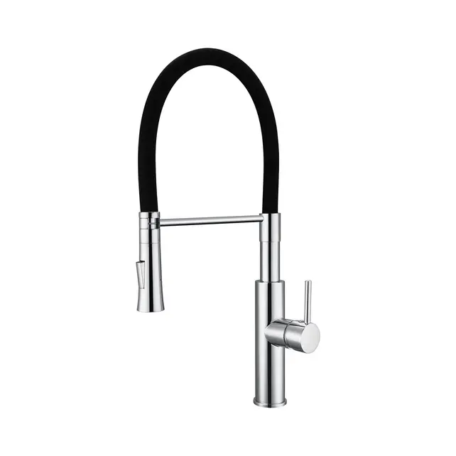 Kitchen Sink Mixer Black Spout KM 7342260