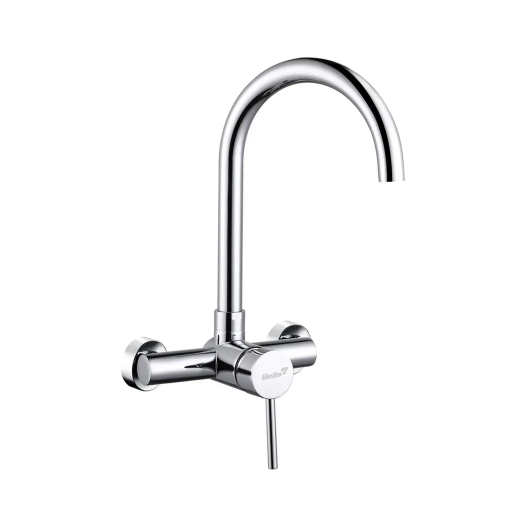 Wall Mounted Kitchen Sink Mixer Chrome KM 733601