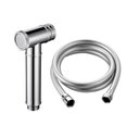 Shattaf Brass Round Chrome With PVC Hose SF 7319190