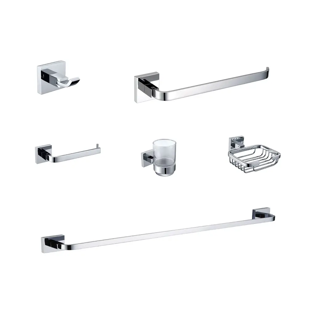 6pc BRASS Bathroom Set BA 6232 600