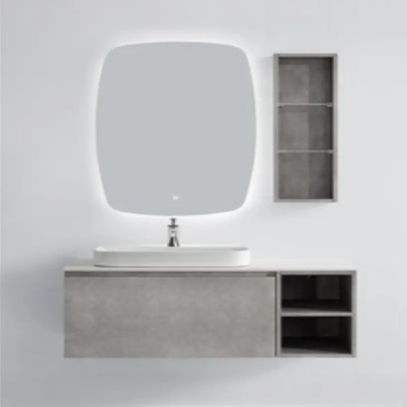 WM-110 0053 Cabinet + Ceramic Basin + Stone Top 110x50x45 cm