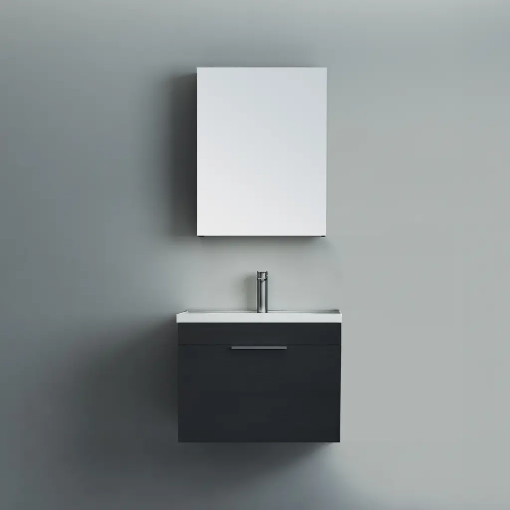 WM-61 0056 Cabinet + Ceramic Basin 61x48x46 cm