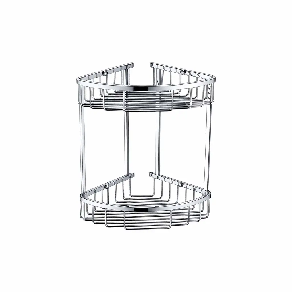 Corner Basket Double Brass-BA 62YL02