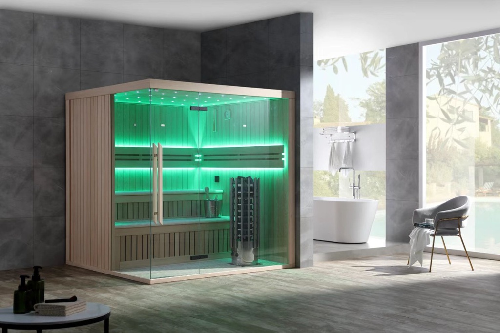 [غرفة البخار] Sauna 180x180x210 cm