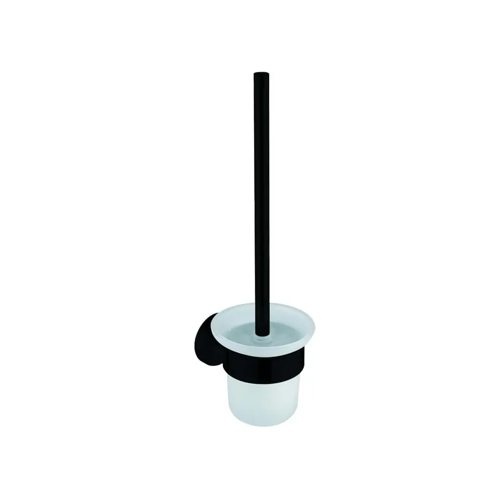 Toilet Brush Holder Black Brass -BA 9306 B