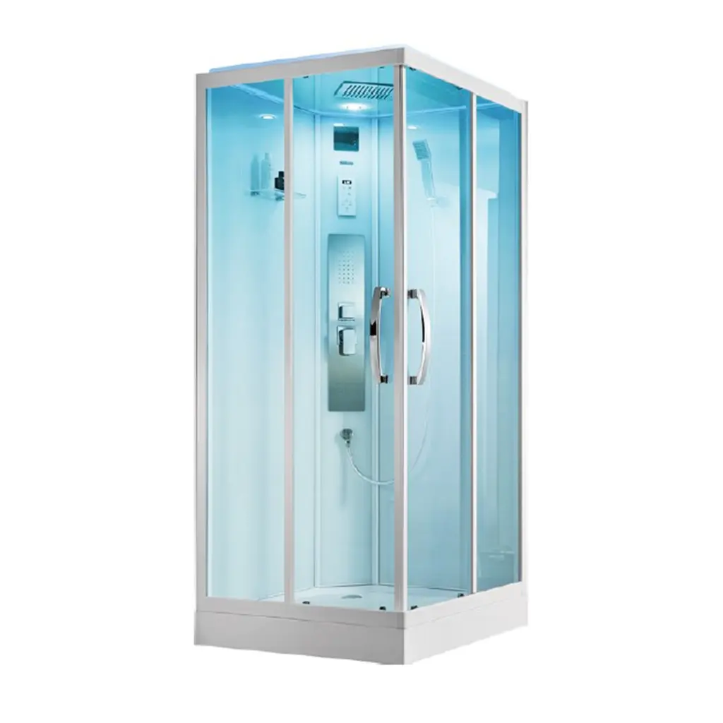 B1021B Steam,Shower,Bluetooth,Lights 90x90x217cm