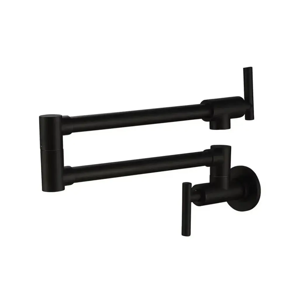 Wall Mounted Pot Filler Black CT 7341238 DB