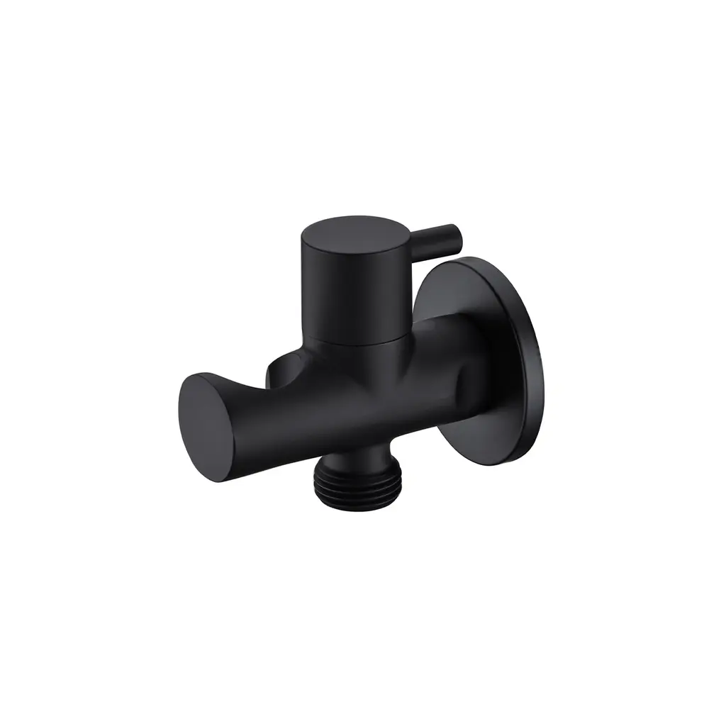 Shattaf Valve Black Round AV 735102 DB