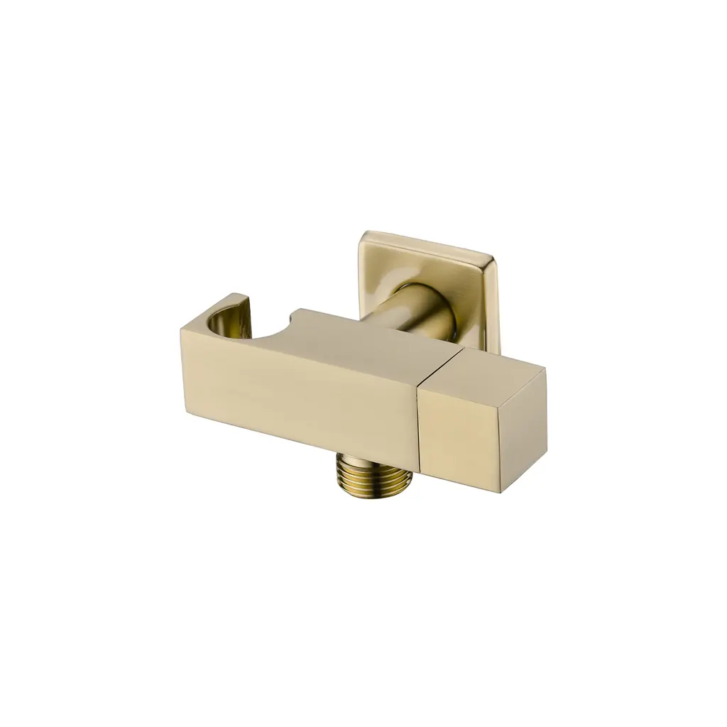 Shattaf Valve Brushed Gold Square AV 735101 BG