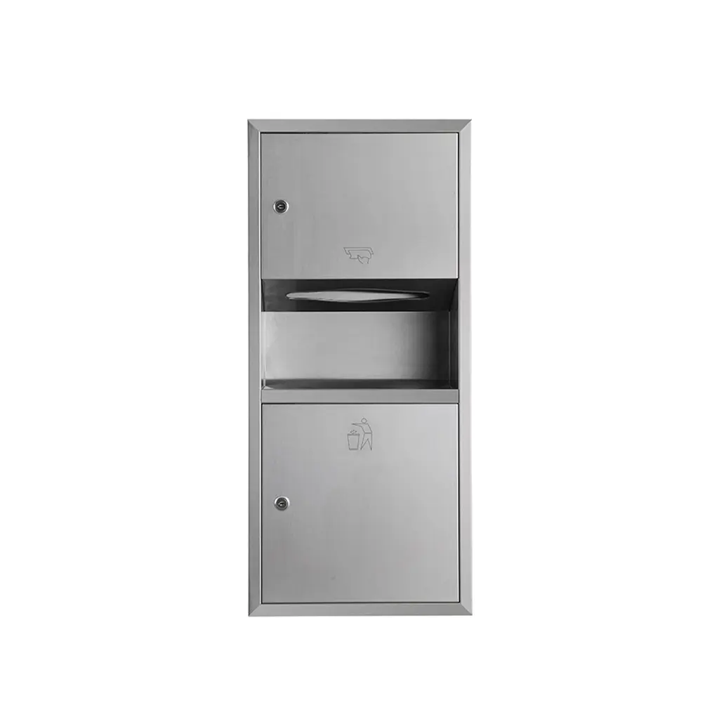 K5014 Towel Dispense & Waste Bin SUS 304