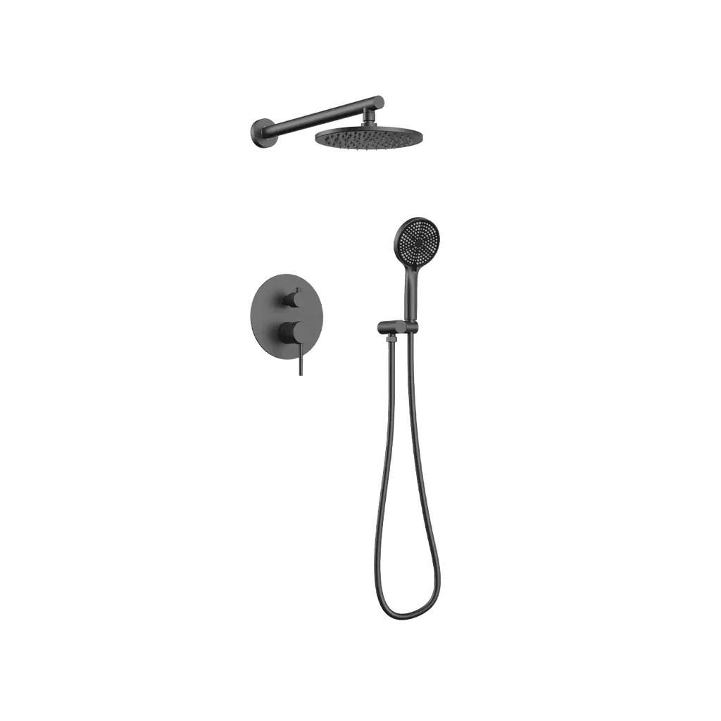 Concealed Shower Full Set 2 Way Gun Metal CM 366422 GM