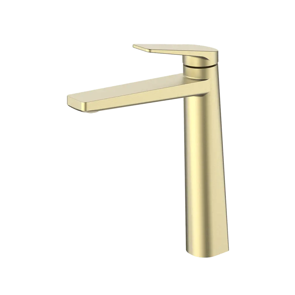 Basin Mixer Tall Brushed Gold BM 366252 BG