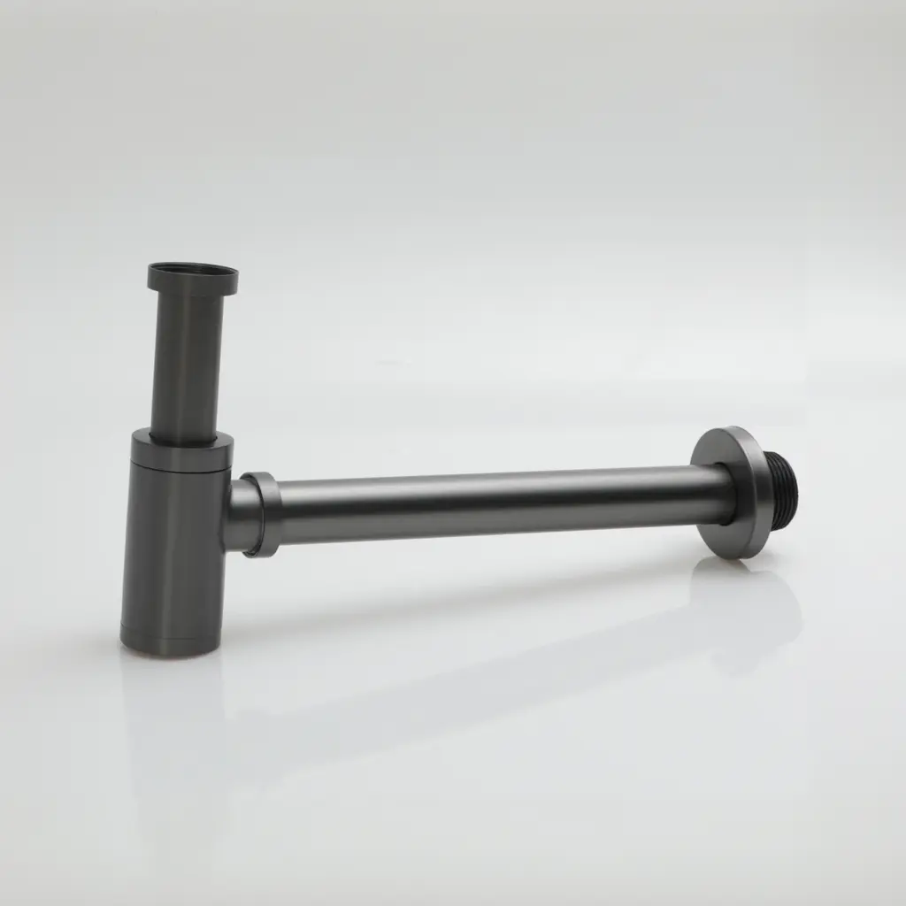 Wash Basin Bottle Trap Brass Gun Metal P2-74GM