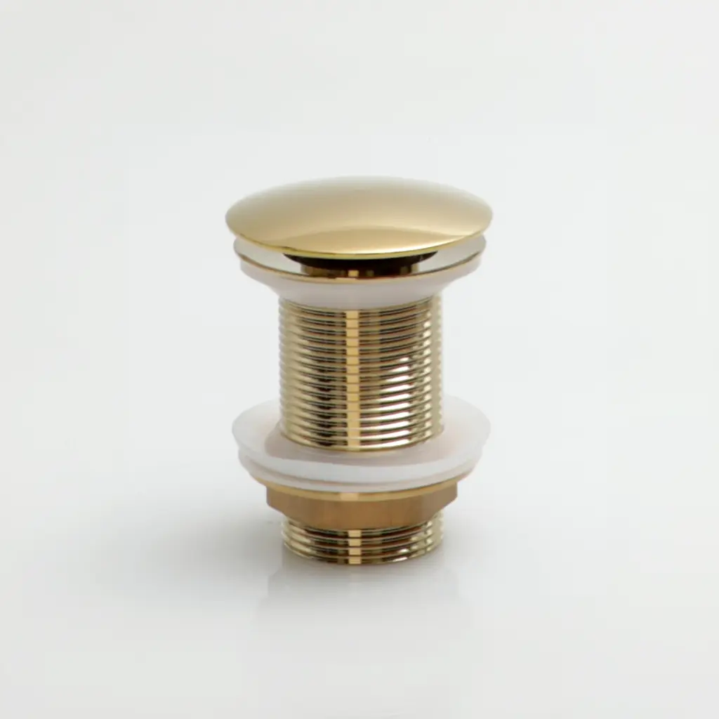 Waste Coupling Brass Brushed Gold P65-BG